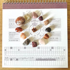 Kombi: Kalender und Begleitsteine-Set